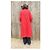 Abrigo Impermeable Burberry Rojo de Gabardina de Algodón Roja - vista 3