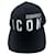 Cappellino da baseball Dsquared2 "Be Icon" Nero Argento  - vista 1