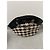 Chanel Handtasche aus schwarzem Lackleder und Stroh Beige - Ansicht 3