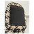 Chanel Handtasche aus schwarzem Lackleder und Stroh Beige - Ansicht 4