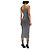 Diesel m-melti Strickmidi Kleid grau - Ansicht 3