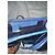 Timeless Borsa a mano Chanel in PVC blu Blu navy - vista 6