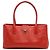 Chanel Rosso Piccola Borsa in Pelle di Vitello Executive Cerf