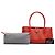 Chanel Rosso Piccola Borsa in Pelle di Vitello Executive Cerf - vista 10