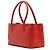 Chanel Rosso Piccola Borsa in Pelle di Vitello Executive Cerf - vista 2