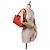 Chanel Rosso Piccola Borsa in Pelle di Vitello Executive Cerf - vista 9