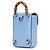 Bamboo Bolsa de mão mini de couro azul com alça de bambu Gucci Azul claro - vista 2
