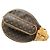 ASTUCCIO PER RACCHETTA DA TENNIS VINTAGE LOUIS VUITTON TOILE MONOGRAMMA Marrone