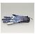 LOUIS VUITTON Monogram Bandana Pochette HIGH 5 Bianco Blu M81410 LV Auth BA1543SM - vista 4