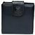 Céline Vintage Celine Paris leather Wallet navy Navy blue