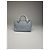Céline Vintage Celine babyblaue Leder-Mini-Tasche Türkis - Ansicht 4