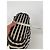 Vintage Kate Spade Canvas Tasche gestreift Schwarz - Ansicht 4