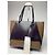 Vintage Marni Leder Tasche lila khaki - Ansicht 13