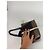 Vintage Marni Leder Tasche lila khaki - Ansicht 4