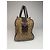 Céline Vintage Celine Paris Macadam Monogramm Canvas Leder Tasche schwarz kamel - Ansicht 11