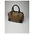 Céline Vintage Celine Paris Macadam Monogramm Canvas Leder Tasche schwarz kamel - Ansicht 12