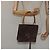 Céline Borsa a mano in tela Macadam CELINE in pelle PVC marrone oro Auth yk17887 D'oro - vista 24