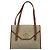 Borsa a spalla in tela a nido d'ape Christian Dior beige e oro Auth BA1146 D'oro - vista 13
