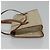 Borsa a spalla in tela a nido d'ape Christian Dior beige e oro Auth BA1146 D'oro - vista 3