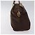 Borsa MCM Logogram Vicetos in nylon marrone e oro Auth bs24481 D'oro - vista 3