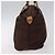 Borsa MCM Logogram Vicetos in nylon marrone e oro Auth bs24481 D'oro - vista 4