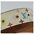 LOUIS VUITTON Cinto Quadrado Monograma Multicolorido Branco M9270U LV Auth MY153 - vista 10