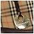 Borsa a mano in tela beige e marrone con motivo Nova Check di BURBERRY Auth 117714 - vista 10