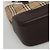 Borsa a mano in tela beige e marrone con motivo Nova Check di BURBERRY Auth 117714 - vista 14