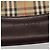 Borsa a mano in tela beige e marrone con motivo Nova Check di BURBERRY Auth 117714 - vista 24