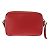 Borsa a spalla in pelle rossa Prada - vista 2