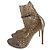 Rene Caovilla Sandali in pelle Galaxia 10.5 39 Metallici Metallico - vista 2