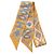 Hermès Kelly in Perle Twilly Scarf Marrone Multicolore