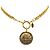 Collana pendente Chanel placcata in oro 31 Rue Cambon D'oro