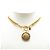 Collana pendente Chanel placcata in oro 31 Rue Cambon D'oro - vista 4