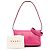 Marni Rosa Piccola Borsa in Pelle Prisma - vista 12