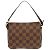Borsa a mano Damier Truth Makeup di Louis Vuitton Marrone Damier ebene - vista 2