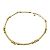 Collana choker in metallo dorato Christian Dior D'oro