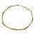 Collana choker in metallo dorato Christian Dior D'oro - vista 3