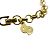 Collana choker in metallo dorato Christian Dior D'oro - vista 5