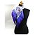 Hermès Cachecol de seda Hermes Carré 90 HELLO DOLLY Azul Roxo - vista 4
