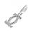 Collana Charm 2C Cartier D'oro - vista 2