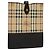 Custodia per iPad Burberry Nova Check PVC Beige Oro Auth 116045 D'oro