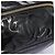CHANEL COCO Marca Pouch Vanity Pelle Patinata Nera Oro CC Auth 118334 Nero D'oro - vista 14
