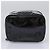 CHANEL COCO Marca Pouch Vanity Pelle Patinata Nera Oro CC Auth 118334 Nero D'oro - vista 9