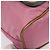 PRADA Borsa a mano in nylon rosa argento Auth ar13470 - vista 11