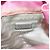 PRADA Borsa a mano in nylon rosa argento Auth ar13470 - vista 17