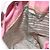 PRADA Borsa a mano in nylon rosa argento Auth ar13470 - vista 20
