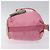 PRADA Borsa a mano in nylon rosa argento Auth ar13470 - vista 4