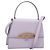Céline Borsa a mano CELINE in pelle 2 vie viola oro Auth 120119 D'oro Porpora