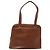 Salvatore Ferragamo Schultertasche aus braunem Leder mit Gold Auth bs24619 Golden